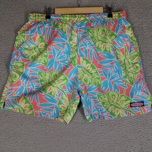 Vineyard Vines Swim Trunks Adult Large Shorts Tropical Brief Lined Beach Casual